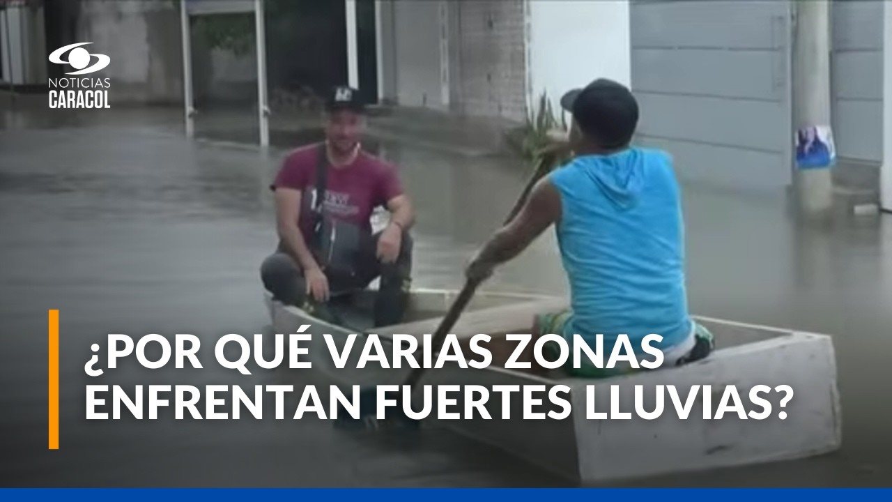Desbordamientos, inundaciones y deslizamientos: el balance de las lluvias que azotan a Colombia
