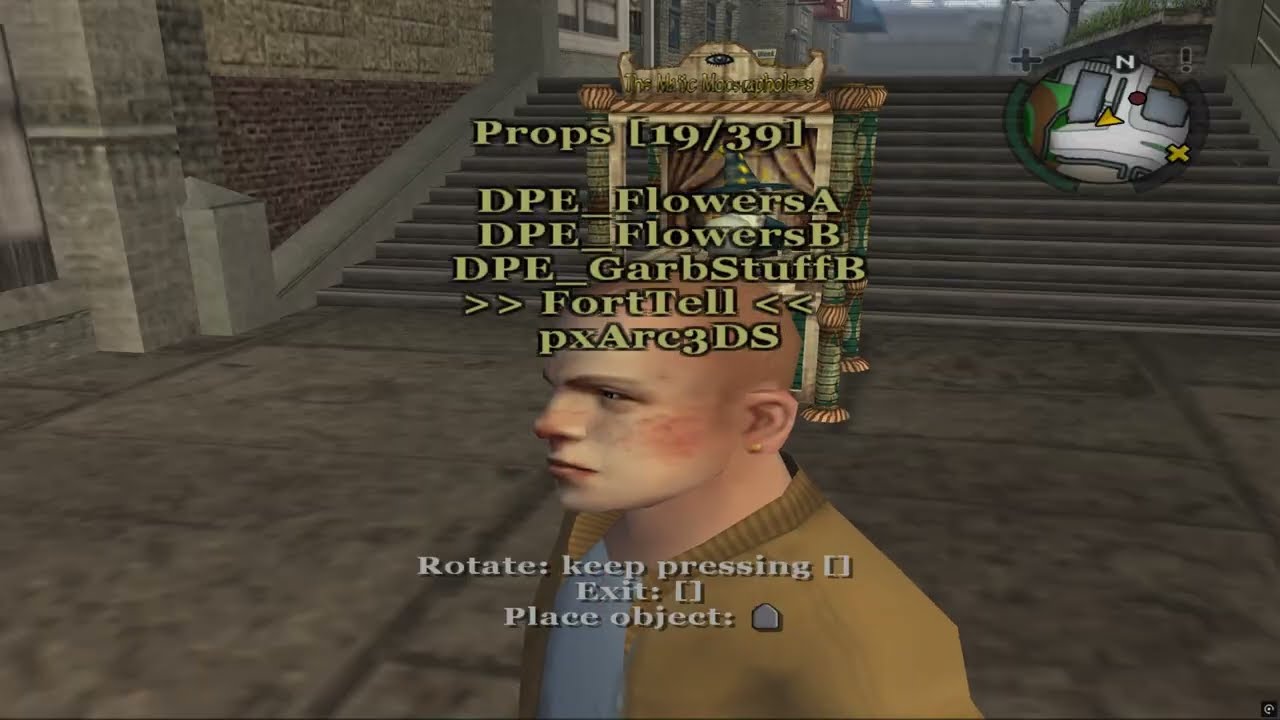 BULLY PS2 - Dynamic Prop Spawner Working!