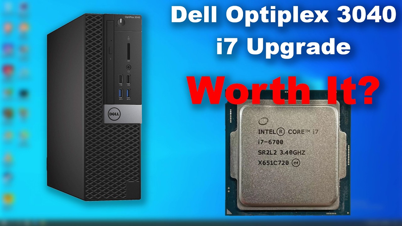 Modernizacja i7 &ndash; czy warto? Modernizacja procesora Dell Optiplex 3040 z i5-6500 do i7-6700