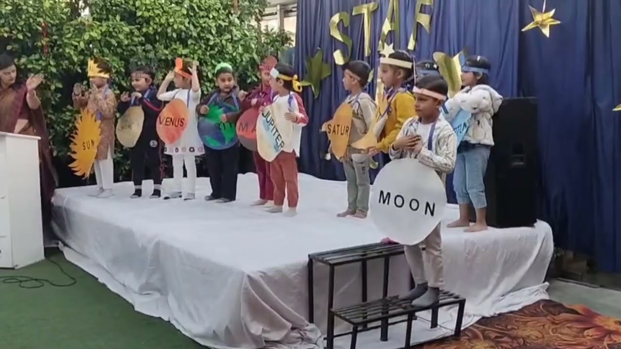 #Tojo ka nursery class me last function .........