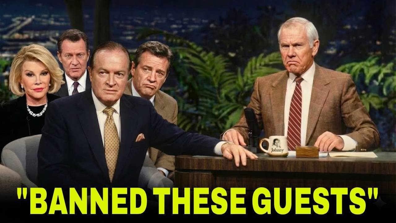 Johnny Carson BANNED These Guests From The Tonight Show