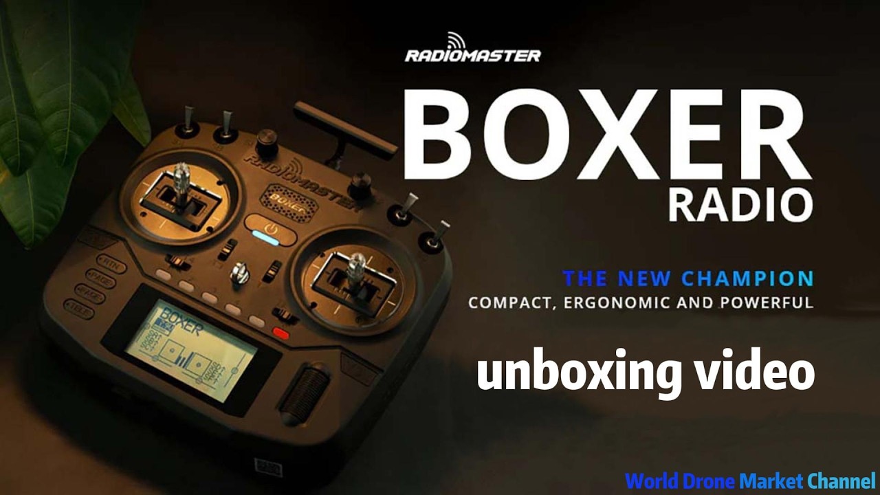 RadioMaster Boxer Unboxing Video #fpvdrone #boxer #unboxing
