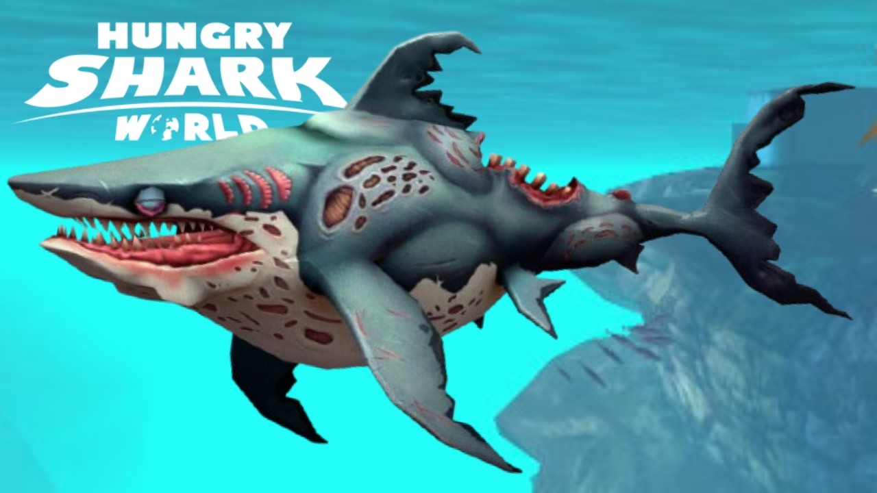 HIU ZOMBIE MENGINFEKSI SEMUANYA YANG ADA DI LAUTAN!! Hungry Shark World | Eps 11 | FULL HD