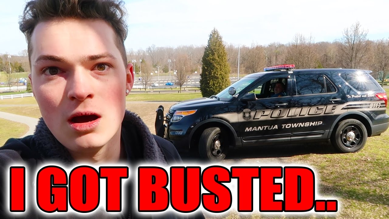 THE POLICE CHASED ME DOWN FOR THIS!