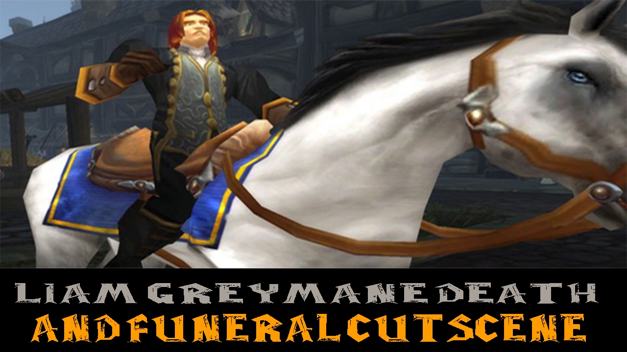 World of Warcraft - Liam Greymane Death and Funeral Cutscene