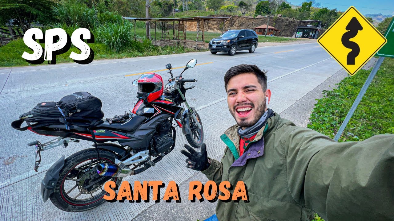 SPS ➡️ Santa Rosa De Copan - ¡LA CARRETERA MAS PELIGROSA! - Honduras (MOTOAVENTURA) 😳🏍️