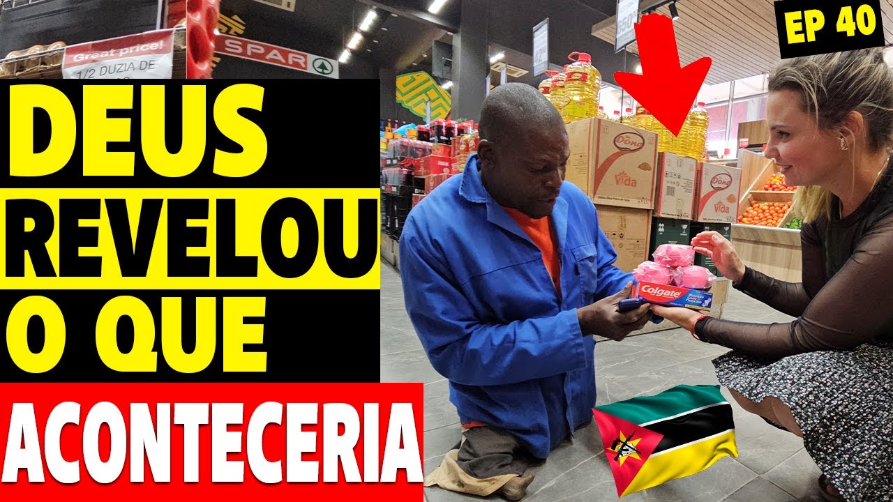 ELE ENTROU NO MERCADO PELA PRIMEIRA VEZ, MOÇAMBIQUE 🇲🇿