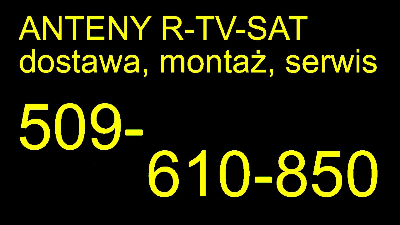 Anteny TV DVBT POLSAT CANAL+ NC+ instalacja montaż ustawienie serwis naprawa anten MARKI w MARKACH