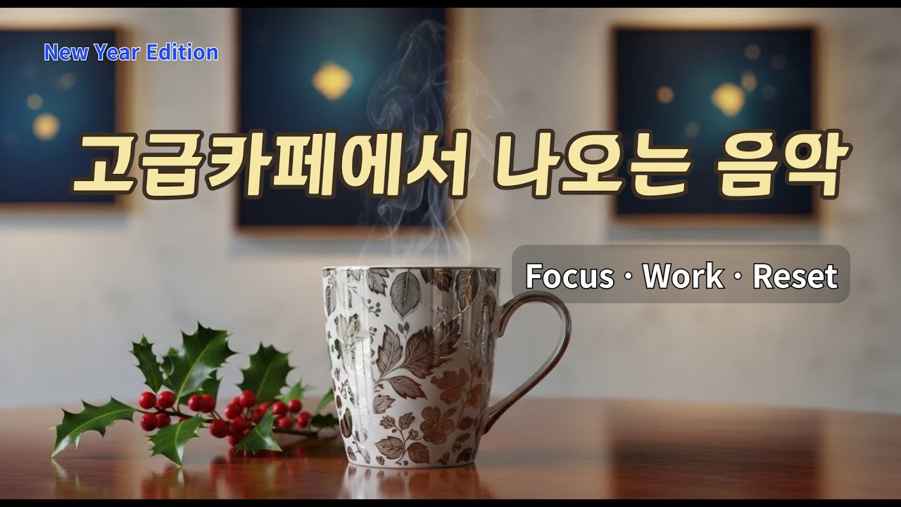 🔵 2026년 몰입을 위한 최고의 음악   | 📚 Study & Work Beats | 중간광고 · 중복음악 · 저작권없음🔕