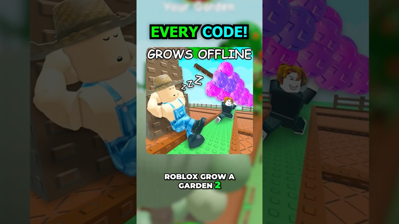 ВСЕ КОДЫ В Grow A Garden 2!