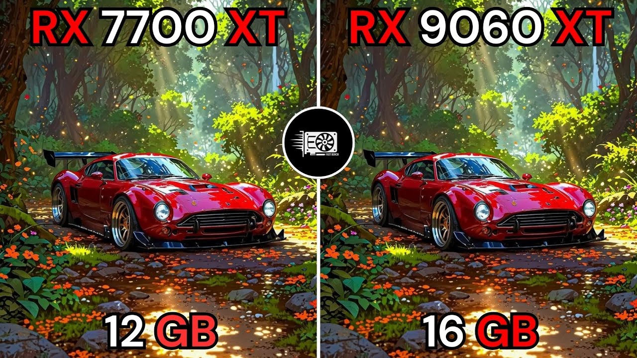 RX 7700 XT VS RX 9060 XT + Ryzen 7 7800X3D | 20 Games Tested in 1080P, 1440P & 4K!