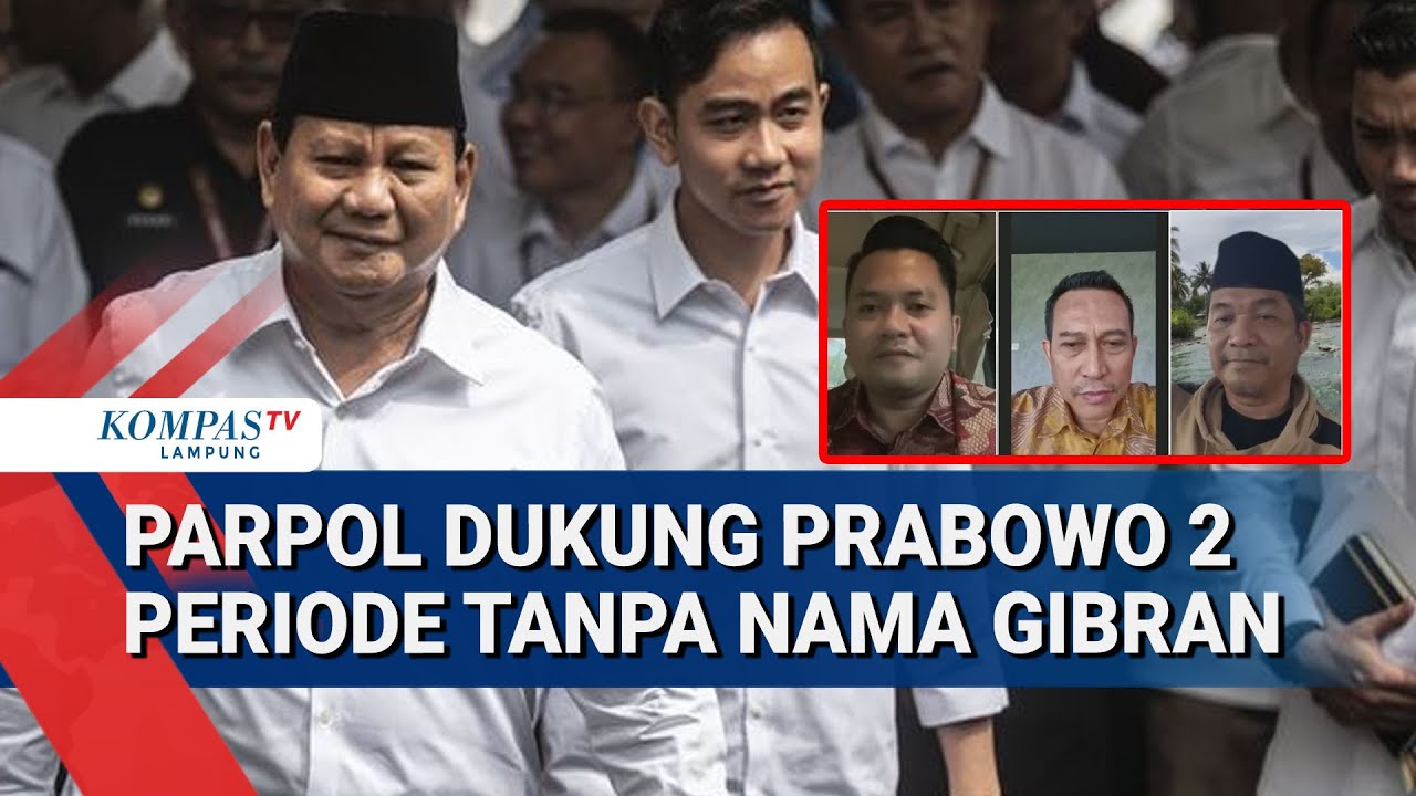 Tanggapan Slamet Riyadi, David Pajung, dan Ray Rangkuti soal Prabowo 2 Periode Tanpa Gibran