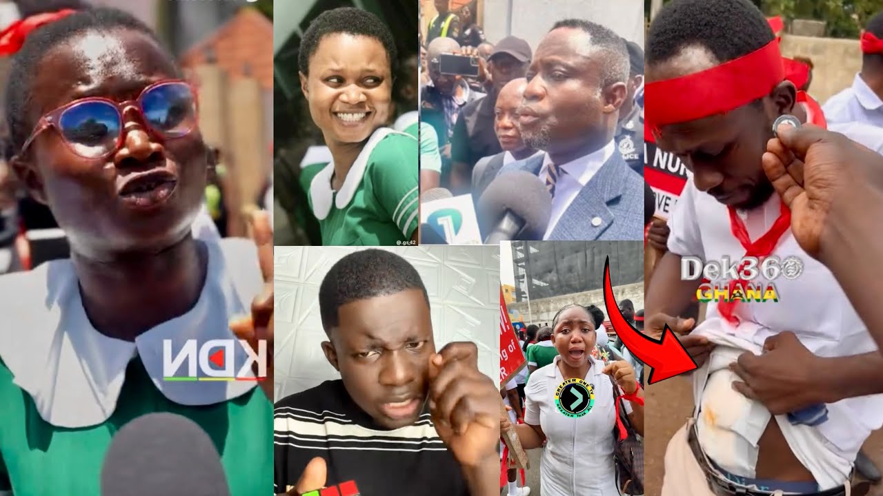 💥 Green Nurse Lands in Trouble After Exposing Her Problem at Demonstration &ndash; What Really Happened