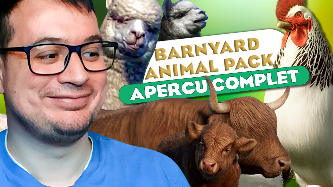 D&eacute;couvrez en exclusivit&eacute; le CONTENU du DLC + Mise &agrave; jour 1.17 | PLANET ZOO BARNYARD ANIMAL PACK