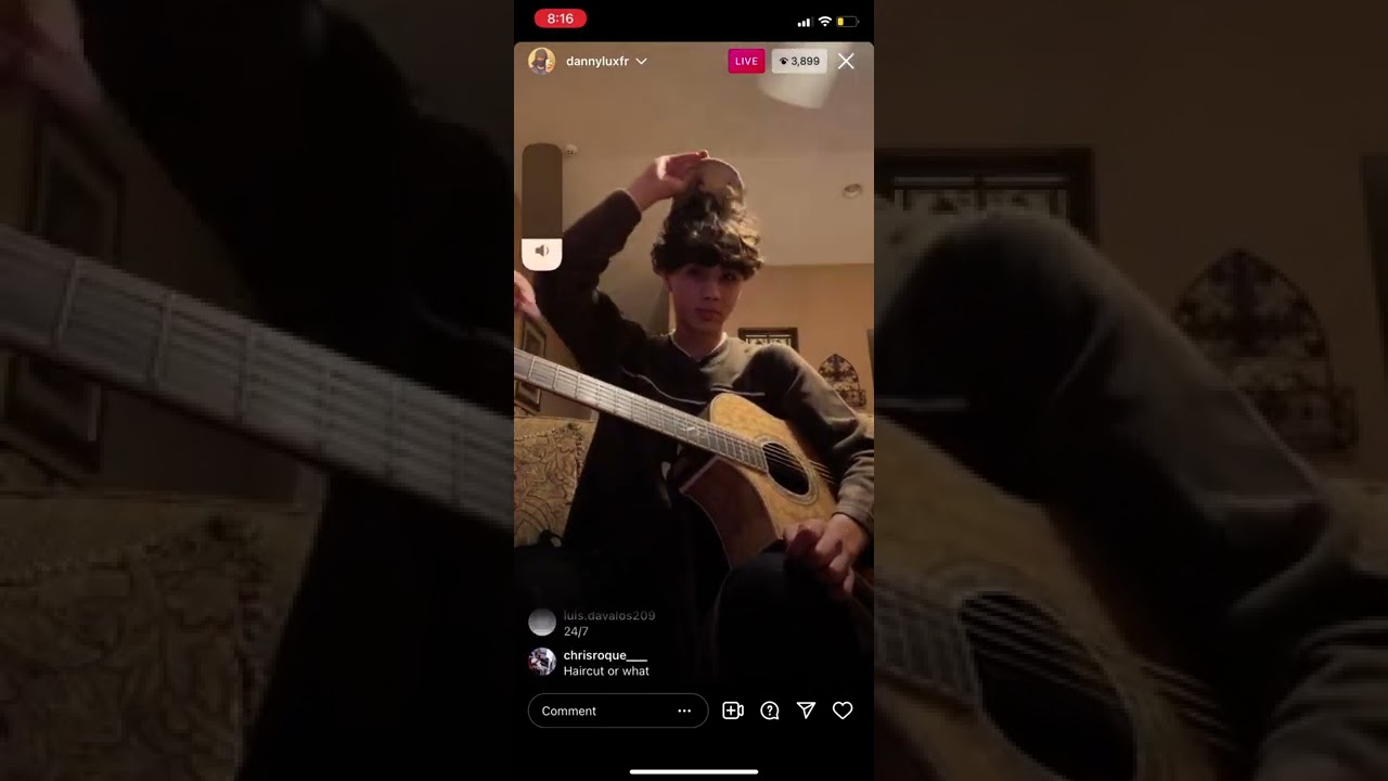 danny lux instagram live!