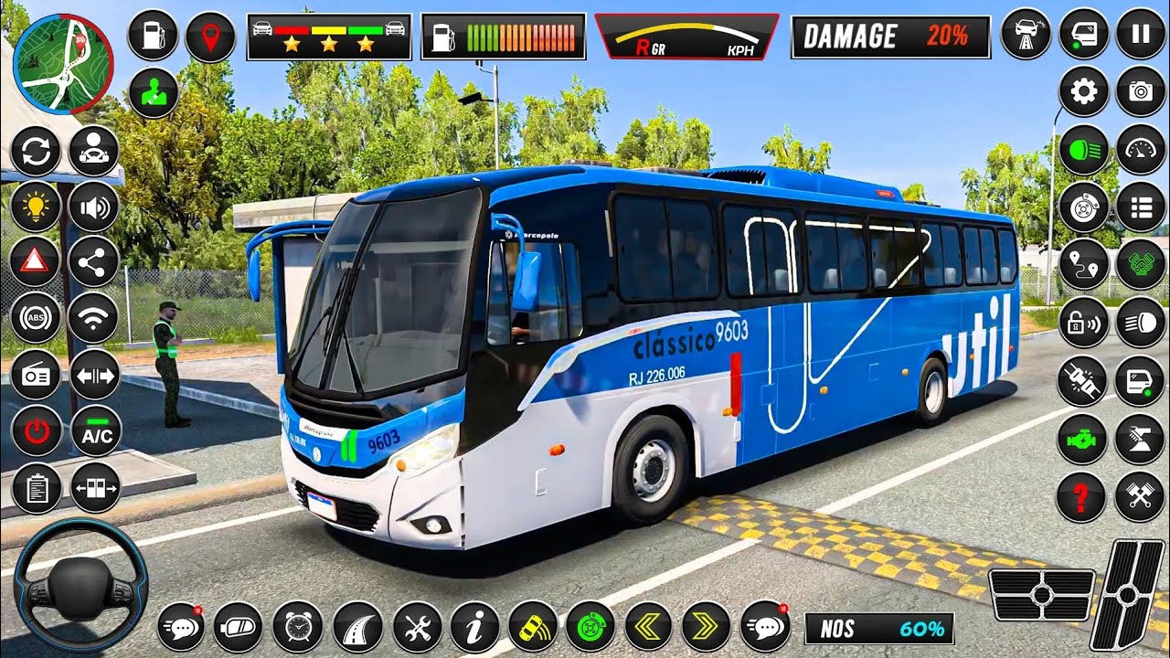 Bus Simulator Game Coach Bus mobile Android Gameplay #androidgames #mobilegames #offlinegames 