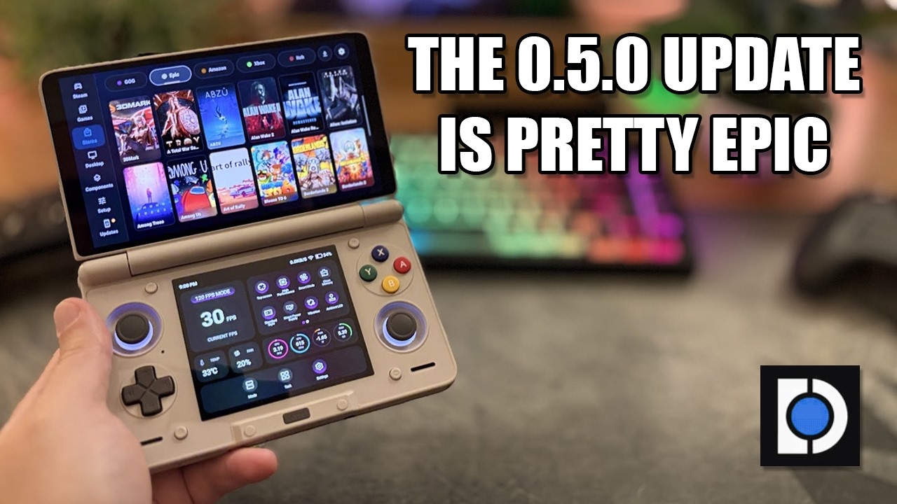 NEW DroidDeck 0.5.0 Update - Testing More Games & EPIC Games Store