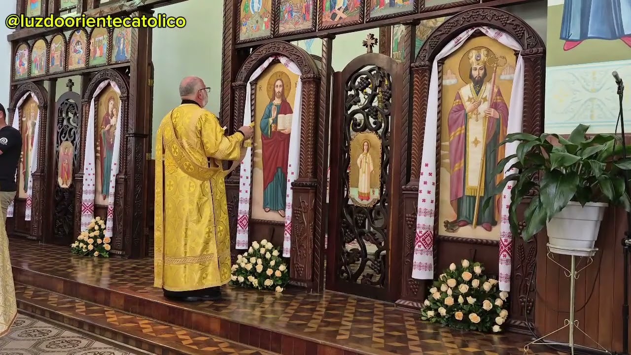 SALMO 102 em UCRANIANO e COM LEGENDAS em PORTUGUÊS -Coral da Catedral Católica Ucraniana de Curitiba