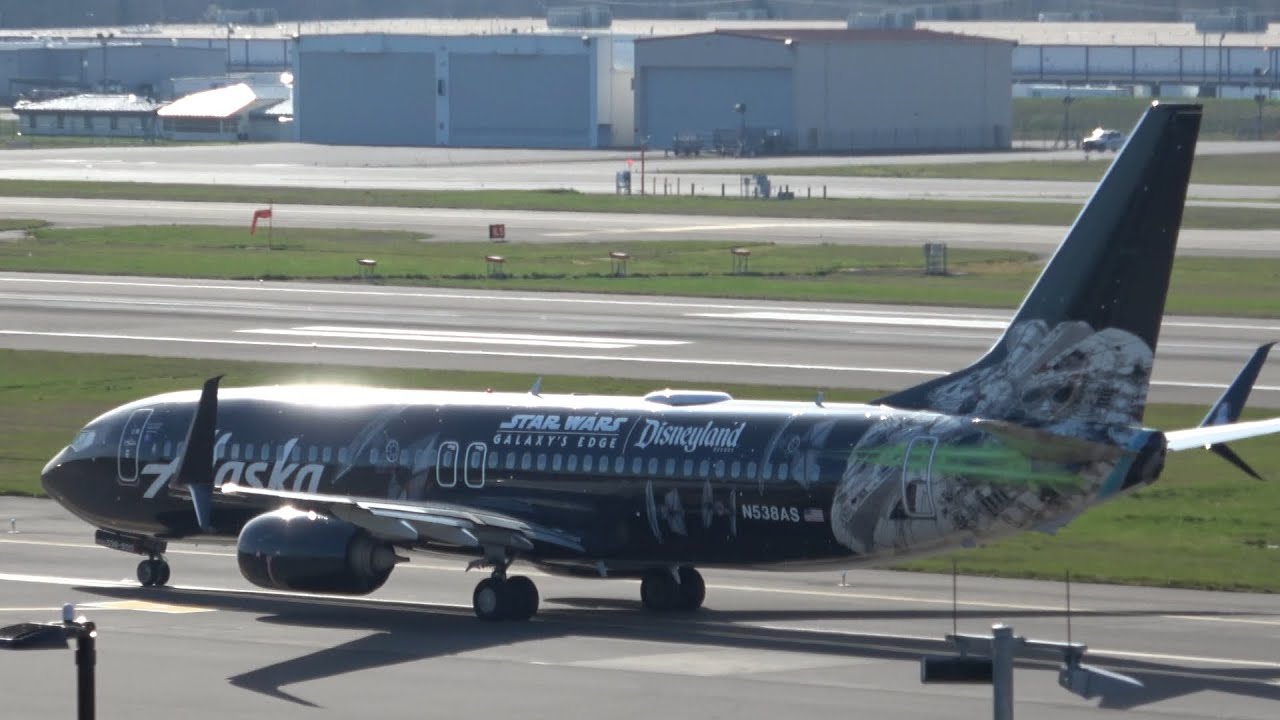 Alaska Airlines ASA1394 | Boeing 737-890 (N538AS – Star Wars Livery) | PDX → SAN | Feb 26, 2026