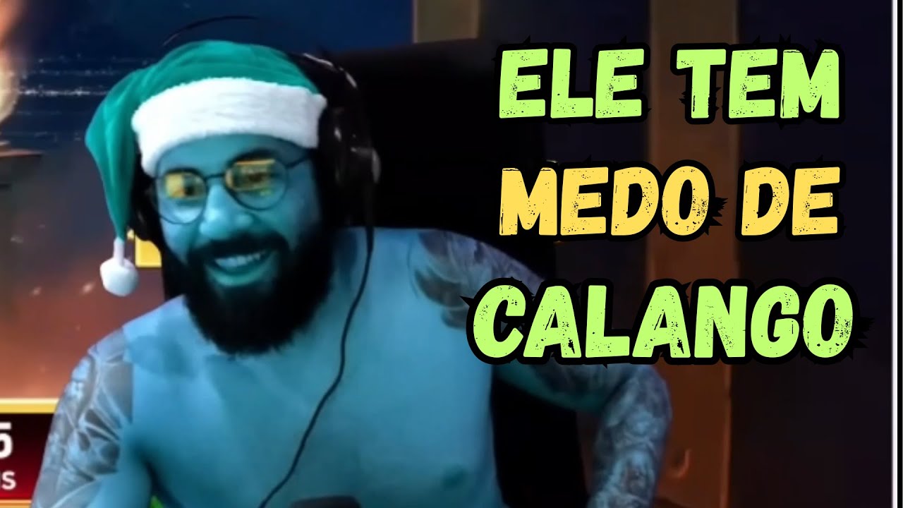smzinho jymmi tem medo de calango
