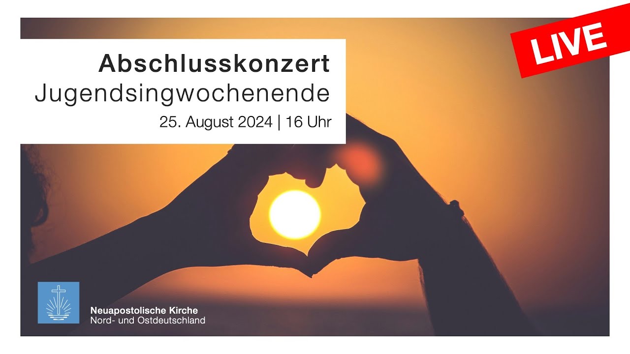Abschlusskonzert | Jugendsingwochenende 2024 | Livestream