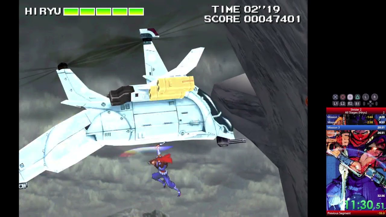 Strider 2 | All Stages (Hiryu) | IGT 18:37