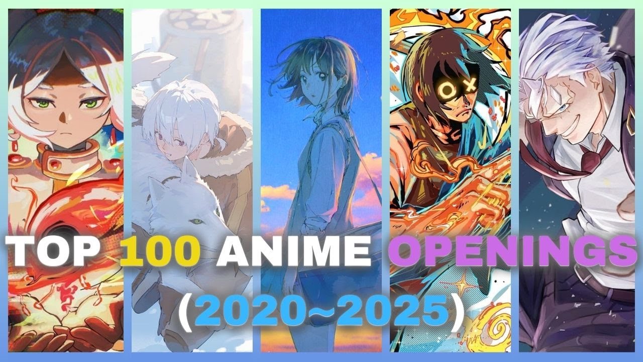 My Top 100 Anime Openings (2020~2025)