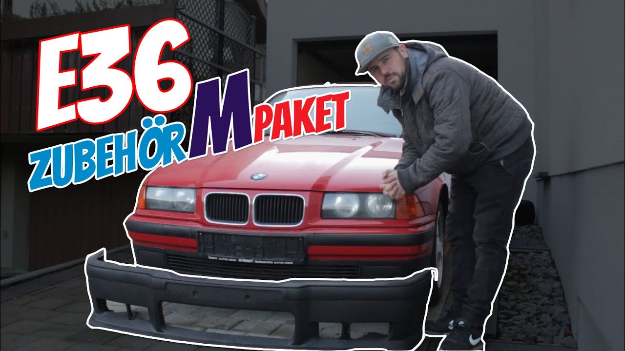 BMW E36 Stoßstange vorne abbauen - Zubehör M Paket ???