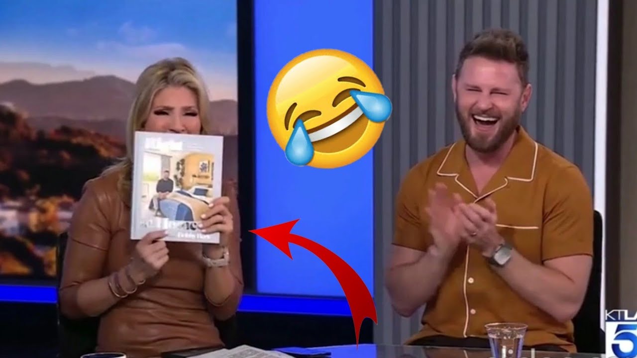 Top 6 News Anchors Can`t stop Laughing 2023 Funny. News Bloopers.
