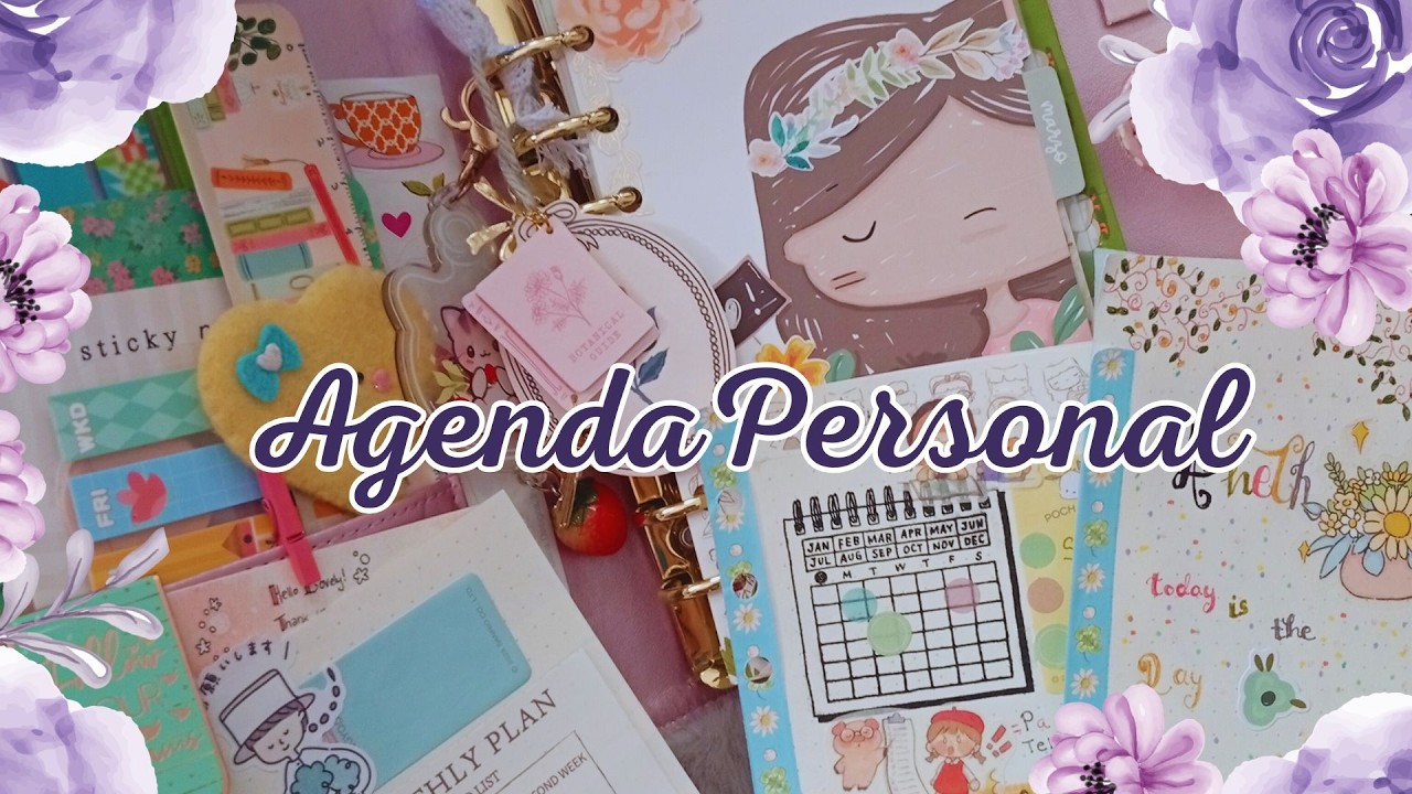 🪻Insertos GRATIS para AGENDA PERSONAL !! SETUP PLANEA y Organízate #planner  #aesthetic  #freebies 🪻