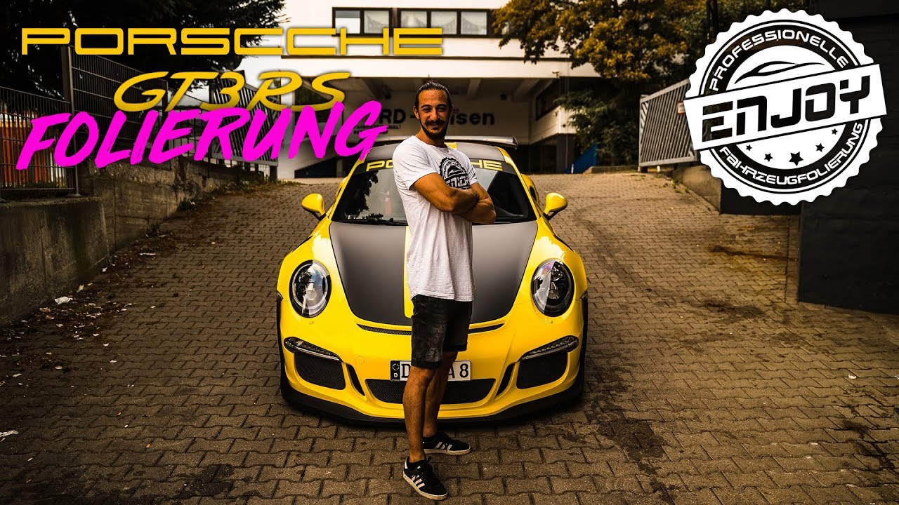 Enjoy Fahrzeugfolierung | Porsche GT3 RS Folierung & A45 AMG Camouflage