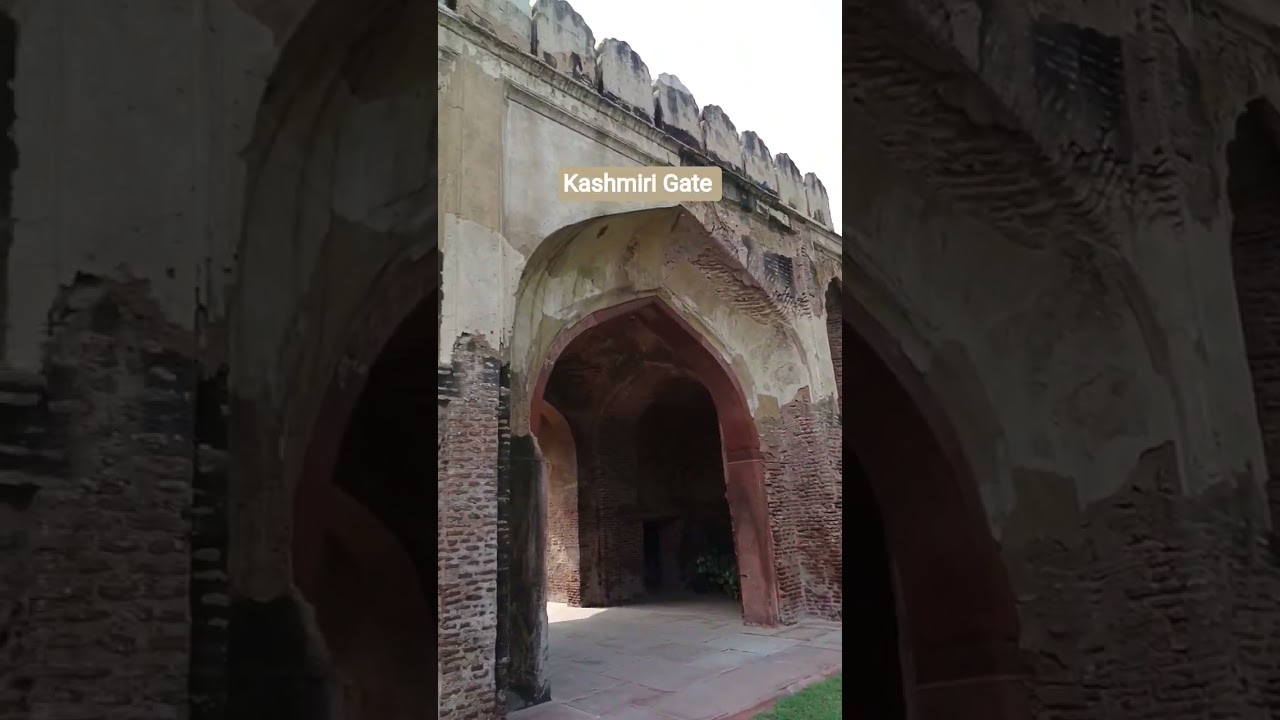 Kashmiri Gate &mdash; not just a place, it&rsquo;s a journey through time! #travel #delhi  #turistpalace #reels