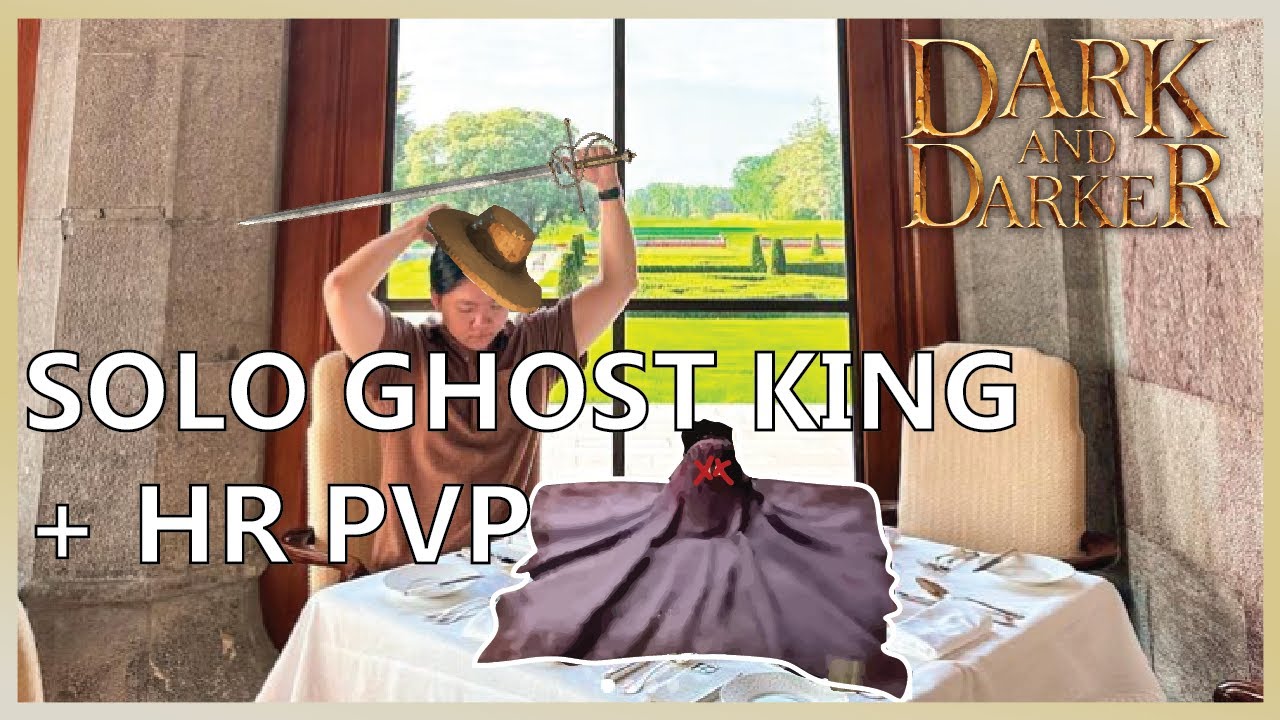 SOLO GHOST KING KILL + HR PVP as BARD | Dark and Darker