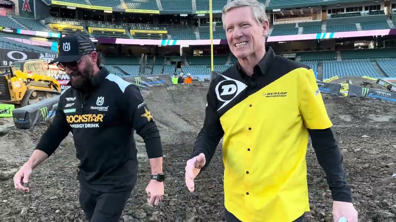 Dunlop Track Walk With Broc Glover - Anaheim 2024