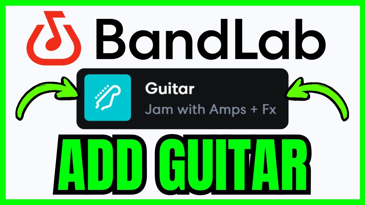 How To ADD GUITAR In BandLab (QUICK & EASY) 2026