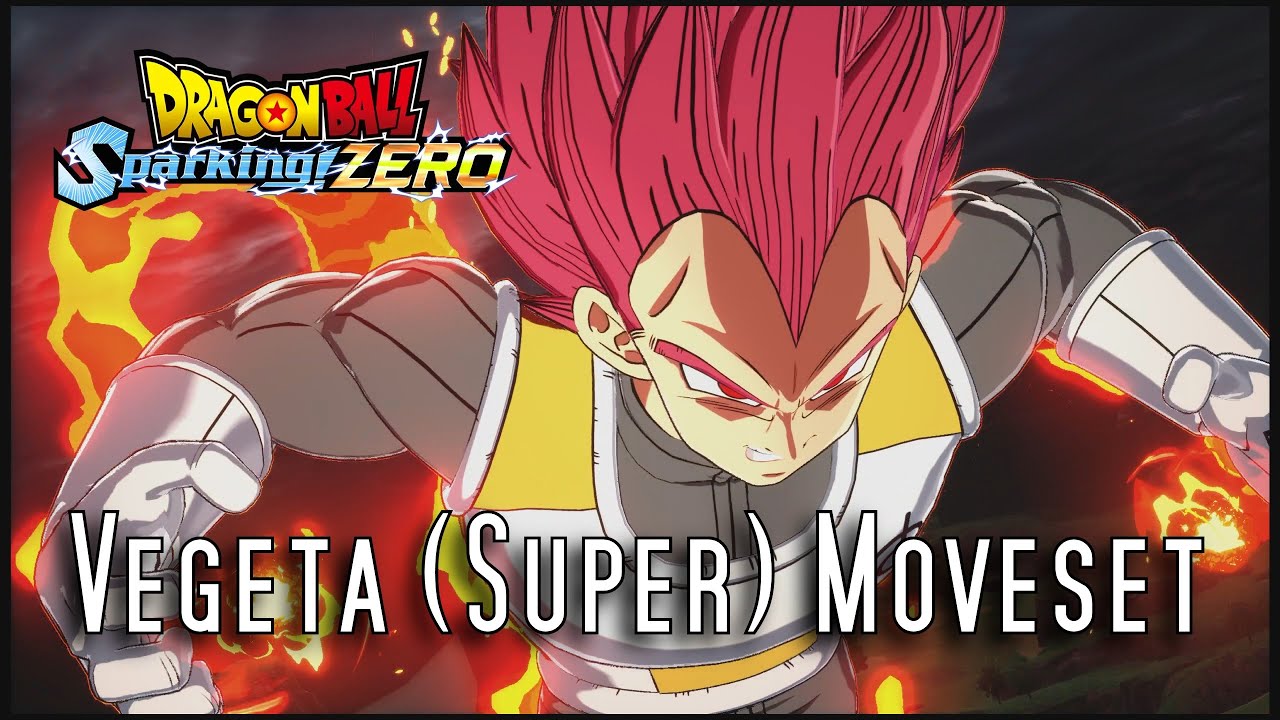 Dragon Ball Sparking ZERO Vegeta (Super) Moveset