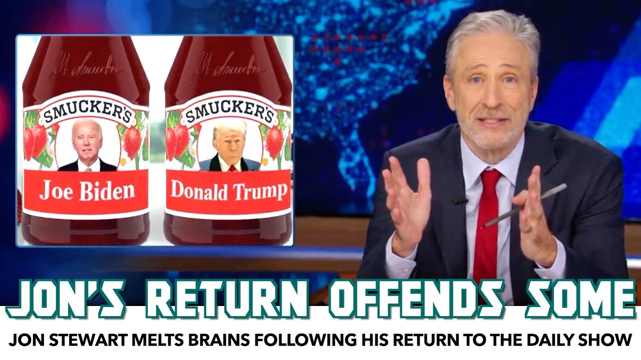 Jon Stewart Melts Brains Following His Return To The Daily Show