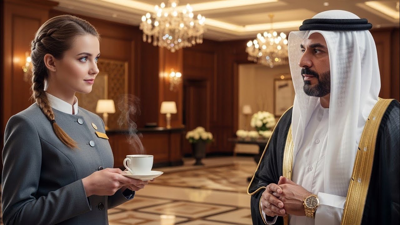 An der Rezeption Verstand Niemand Den Arabischen Millionär – Bis Die Putzfrau Ihm Auf Arabisch Tee 