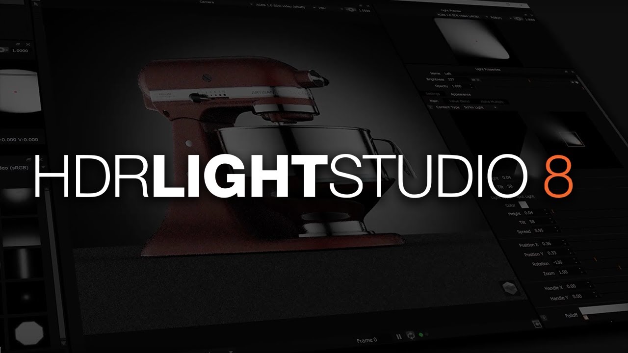 【 HDR Light Studio】HDR Light Studio 8 のご紹介（日本語字幕付き）