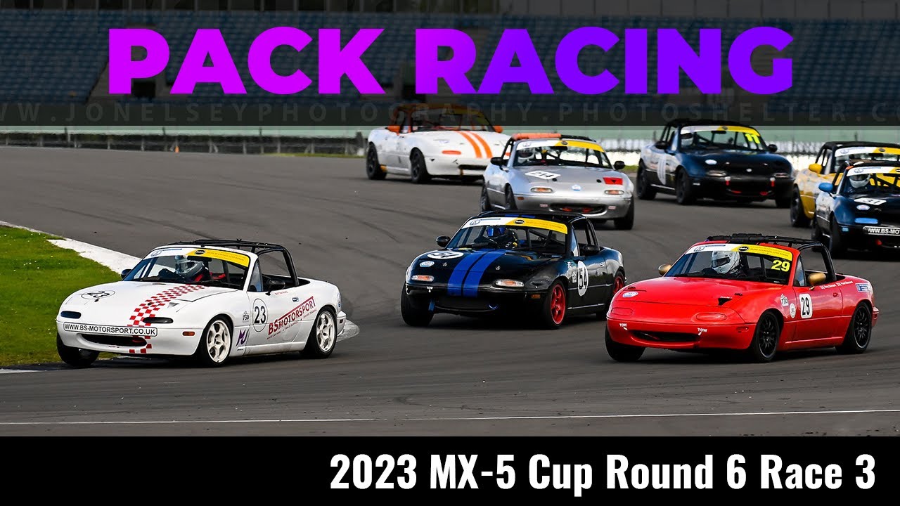 Non-stop action in the pack | Race 3 - 2023 MX-5 Cup Championship @ Silverstone | Onboard Car #23