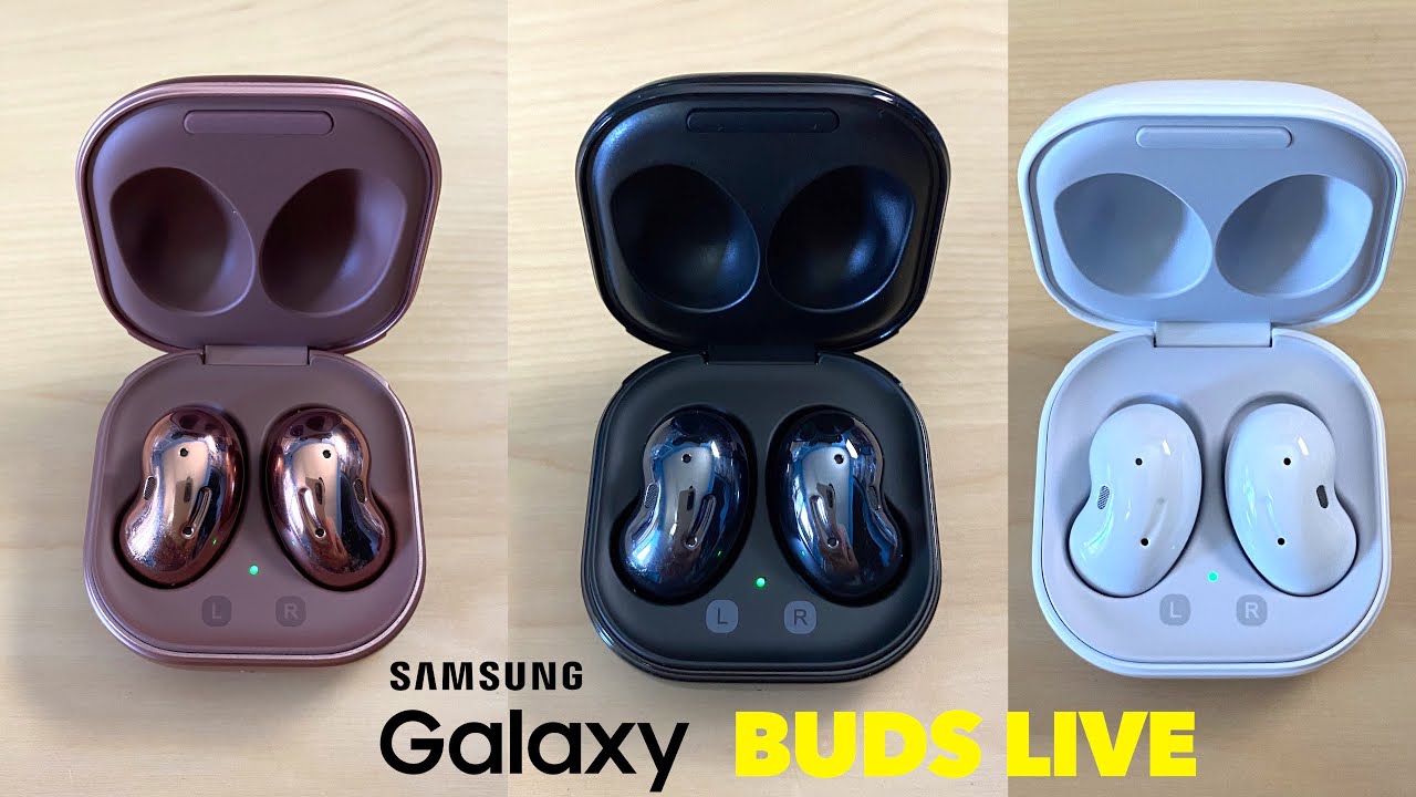 Samsung Galaxy Buds Live: ALL Colors Comparison! Which One is The Best Color?