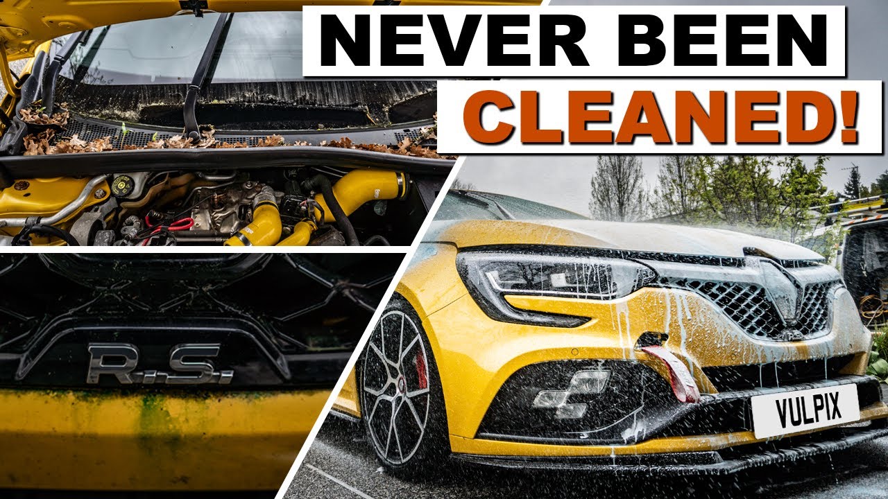 Satisfying First Clean Of A Renault Megane RS!