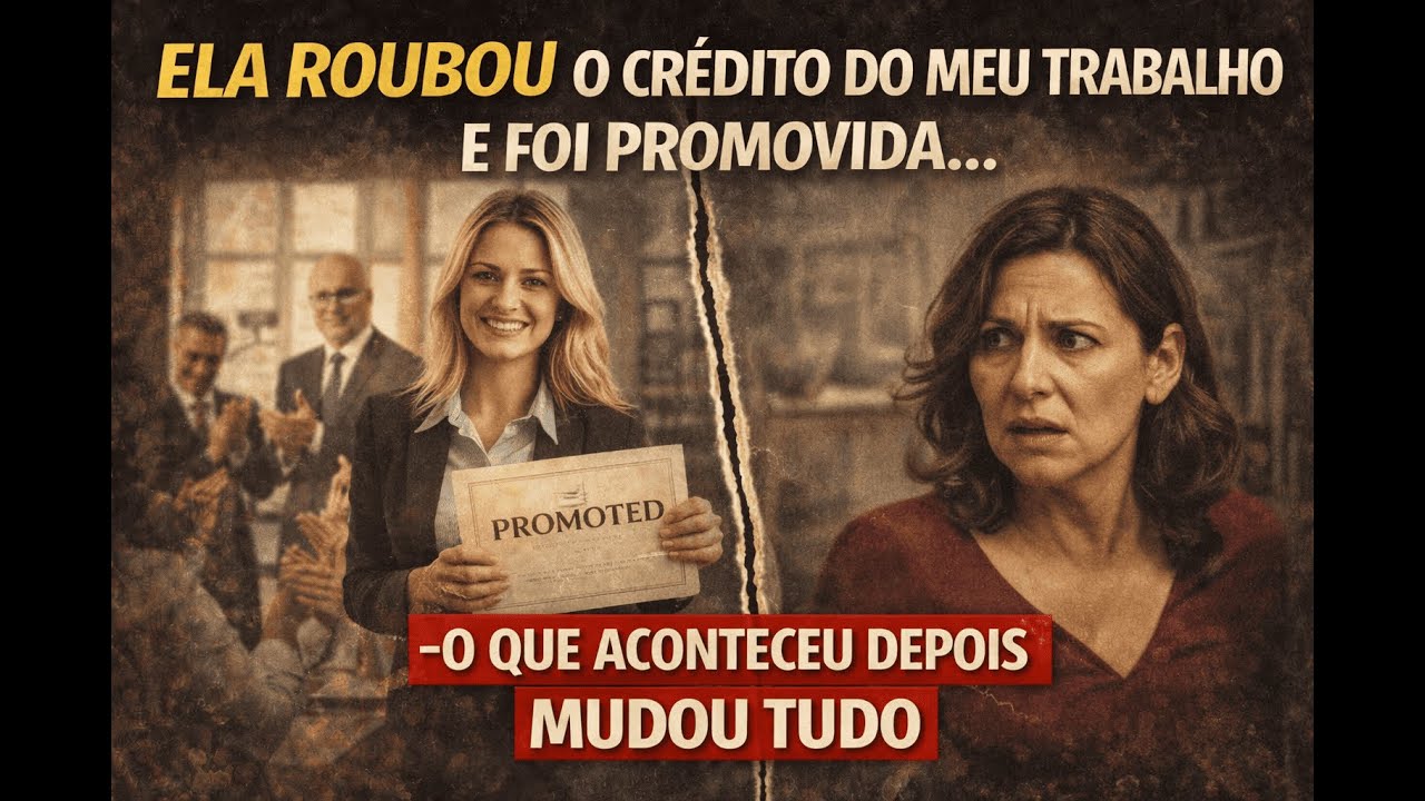 Ela Roubou o Crédito do Meu Trabalho e Foi Promovida… O Que Aconteceu Depois Mudou Tudo