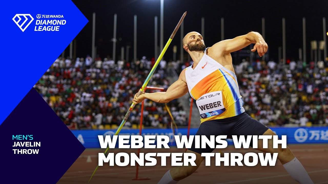90 METRES for Neeraj Chopra and Julian Weber in Doha javelin thriller - Wanda Diamond League 2025
