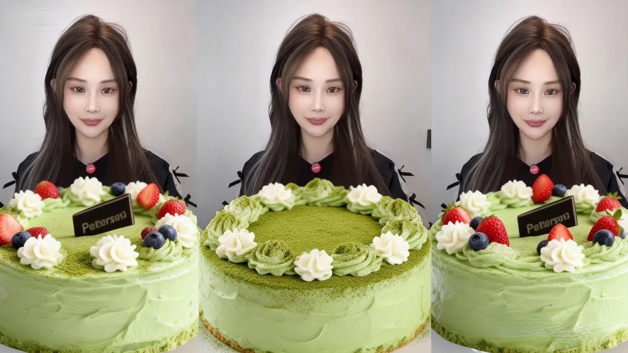 Asmr🍰Eating 🍰 (Soft And Waxy Sound) 크림丨먹방丨Mukbang丨Satisfying丨Eatings