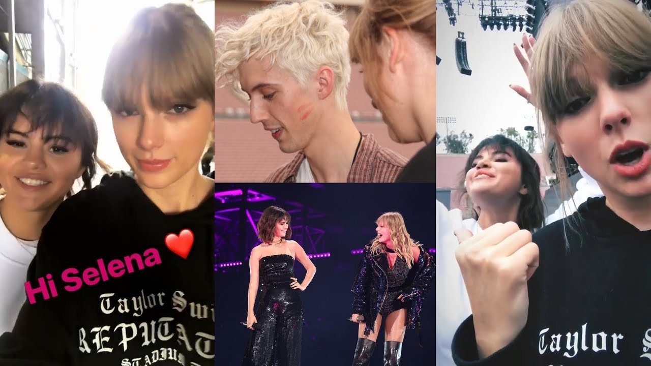 Taylor Swift | Instagram Story | 19 May 2018 w/ Selena Gomez & Troye Sivan [ Reputation Tour ]