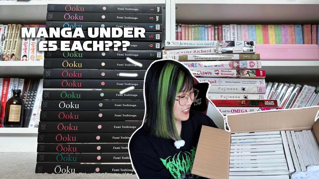 collective manga unboxing ✨bargain finds