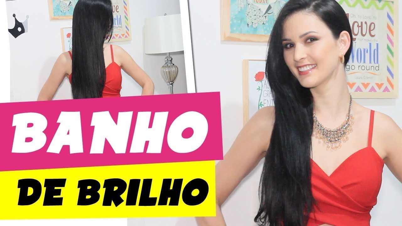 Como Fazer BANHO DE BRILHO no Cabelo com Tonalizante por Julia Doorman