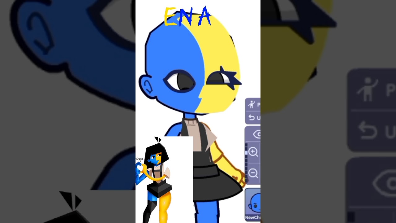 :: Ena in gacha life 2💙💛::