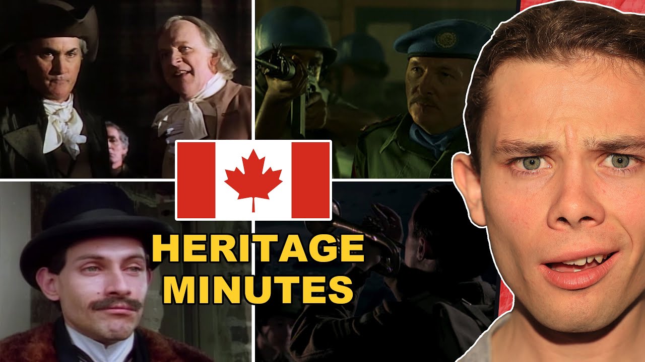 Australian Reacts To Heritage Minutes Canada!